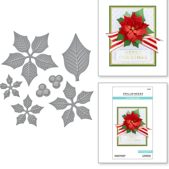 Spellbinders Layered Poinsettia Cutting Dies - Picture 3 of 5